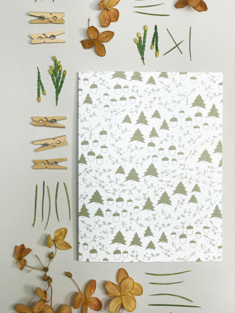 Winter Forest — Set of 7 Note Cards